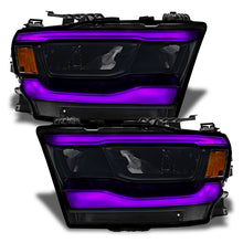 Cargar imagen en el visor de la galería, Oracle 19-21 Dodge RAM 1500 RGB+W Headlight DRL Kit- Reflector LED Headlights - 2 SEE WARRANTY