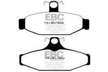 Cargar imagen en el visor de la galería, EBC 83-87 Chevrolet Corvette (C4) 5.7 Greenstuff Rear Brake Pads