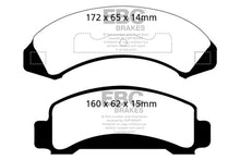 Cargar imagen en el visor de la galería, EBC 87-88 Ford Aerostar 2.3 Ultimax2 Front Brake Pads