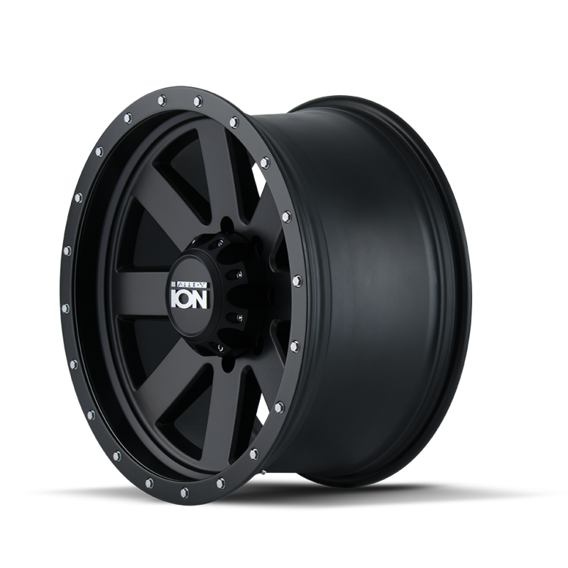 ION Type 134 20x9 / 8x170 BP / 0mm Offset / 130.8mm Hub Matte Gunmetal/Negro Beadlock Rueda