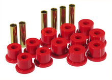 Cargar imagen en el visor de la galería, Prothane 73-87 GM Rear Spring &amp; Shackle Bushings (w/ 1.75in Bushings) - Red