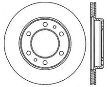 Cargar imagen en el visor de la galería, StopTech 81-89 Toyota Land Cruiser Slotted &amp; Drilled Front Rotor