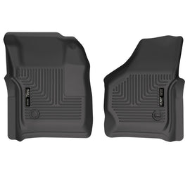 Husky Liners 99-07 Ford F-250 Super Duty Crew Cab WeatherBeater Revestimientos de piso delantero (negro)