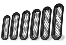 Cargar imagen en el visor de la galería, Oracle Vertical Mesh Inserts for Vector Grille (JK Model Only) SEE WARRANTY