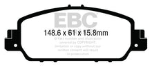 Cargar imagen en el visor de la galería, EBC 13+ Honda Accord Coupe 2.4 EX Ultimax2 Front Brake Pads