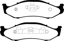 Cargar imagen en el visor de la galería, EBC 97-99 Jeep Cherokee 2.5 82mm High Rotors Ultimax2 Front Brake Pads