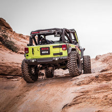 Cargar imagen en el visor de la galería, Westin 07-18 Jeep Wrangler JK WJ2 Rear Bumper - Textured Black