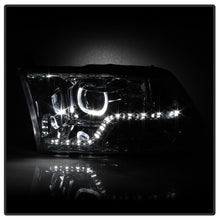 Cargar imagen en el visor de la galería, xTune Dodge Ram 2009-2014 Halo LED Projector Headlights - Chrome PRO-JH-DR09-CFB-C
