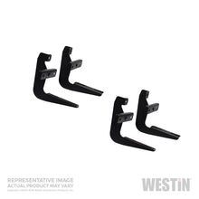 Cargar imagen en el visor de la galería, Westin 2002-2005 Ford/Mercury Explorer/Mountaineer 4dr (Excl Sport) Kit de montaje para estribo, color negro