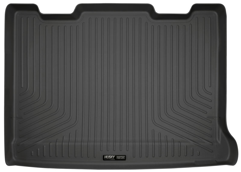Husky Liners 07-13 GM Escalade/Suburban/Yukon WeatherBeater Revestimientos de carga traseros negros (detrás de la tercera fila)