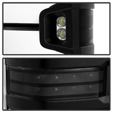 Cargar imagen en el visor de la galería, xTune Chevy Silverado 14-16 Heated Smoke LED Signal Telescoping Mirrors MIR-CSIL14S-G2-PWH-SM-SET