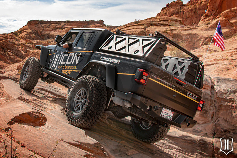 Parachoques trasero ICON 2020+ Jeep Gladiator JT Pro-Series