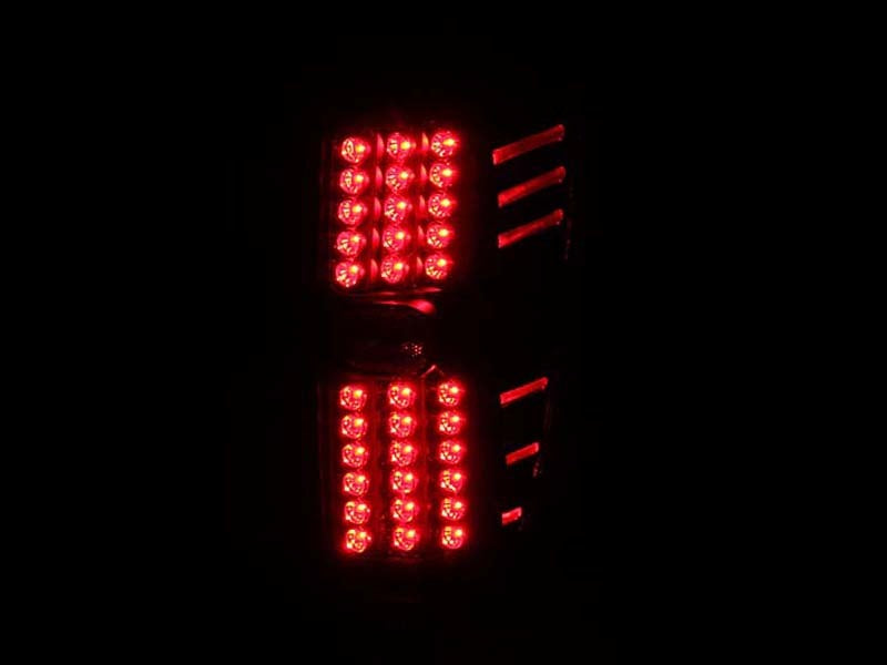 ANZO 2002-2006 Chevrolet Avalanche luces traseras LED negras
