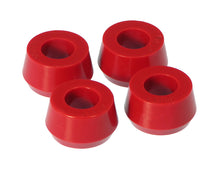 Cargar imagen en el visor de la galería, Prothane Universal Shock Bushings - Large Hourglass - 11/16 ID - Red