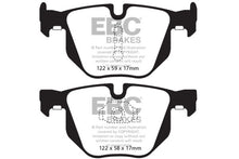 Cargar imagen en el visor de la galería, EBC 10-14 BMW X5 3.0 Turbo (35) Redstuff Rear Brake Pads