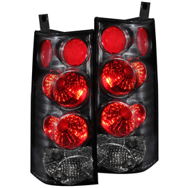ANZO 2003-2015 Chevrolet Express luces traseras negras