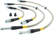 Cargar imagen en el visor de la galería, StopTech 96-2000 BMW 328I / 328IS Stainless Steel Rear Brake Lines