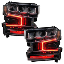 Cargar imagen en el visor de la galería, Oracle 19-21 Chevy Silverado 1500 RGB+W Headlight DRL Upgrade Kit - ColorSHIFT 2 SEE WARRANTY