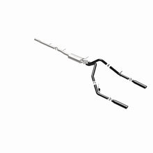 Cargar imagen en el visor de la galería, MagnaFlow SYS Cat-Back 3.5in Black Dual Split Rear Tips 10-13 Chevy Silverado / GMC Sierra 5.3L