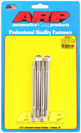 Polea de bomba de agua hexagonal ARP 5/16-24 x 4.250 SS con kit de perno espaciador de ventilador de 3.000 pulgadas