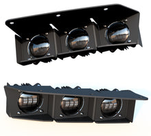 Cargar imagen en el visor de la galería, ORACLE Lighting 21-22 Ford Bronco Triple LED Fog Light Kit for Steel Bumper - Yellow SEE WARRANTY