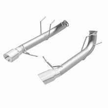 Cargar imagen en el visor de la galería, MagnaFlow 13 Ford Mustang Dual Split Rear Exit Stainless Axle-Back Cat Back Exhaust (Competition)