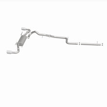 Cargar imagen en el visor de la galería, MagnaFlow 10-12 Mazda 3 L4 2.5L Hatchback Split Rear Exit Stainless Cat Back Performance Exhaust