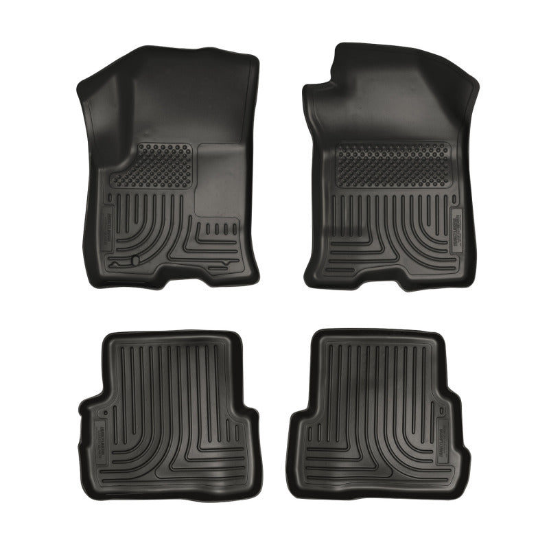 Husky Liners 08-11 Ford Focus WeatherBeater Combo Revestimientos de piso negros