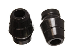 Energy Suspensión 97-06 Jeep Wrangler YJ/TJ Juego de topes delanteros negros (juego de 2)
