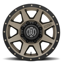 Load image into Gallery viewer, ICON Rebound 17x8.5 8x170 6mm Offset 5in BS 125mm Bore Bronze Wheel