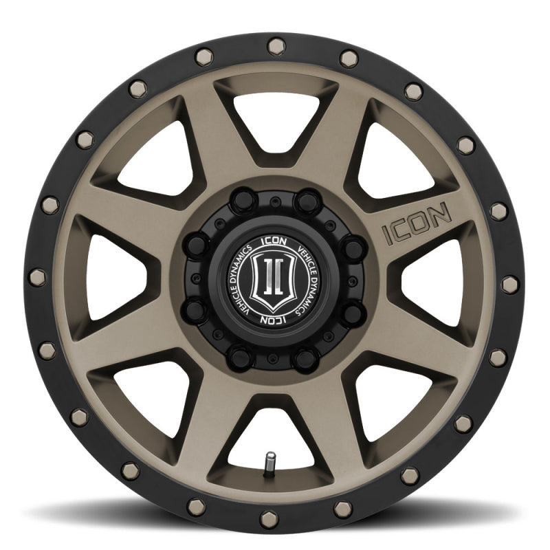 ICON Rebound 17x8.5 8x170 6mm Offset 5in BS Rueda de titanio de 125mm de diámetro