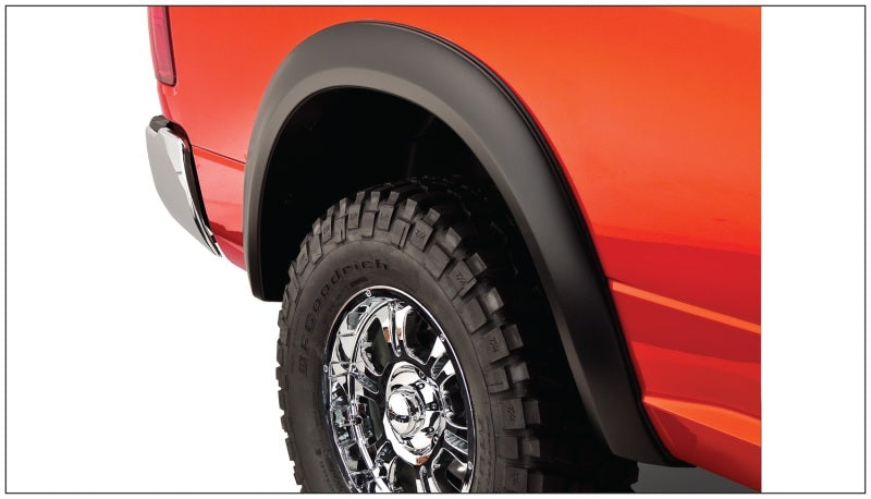 Bushwacker 94-01 Dodge Ram 1500 Fleetside Extend-A-Fender estilo bengalas 4 piezas 78.0/96.0 pulgadas cama - negro