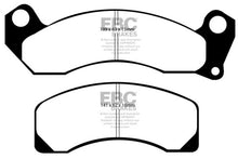 Cargar imagen en el visor de la galería, EBC 83-93 Ford Mustang 2.3 (rotores traseros) Pastillas de freno delanteras Yellowstuff