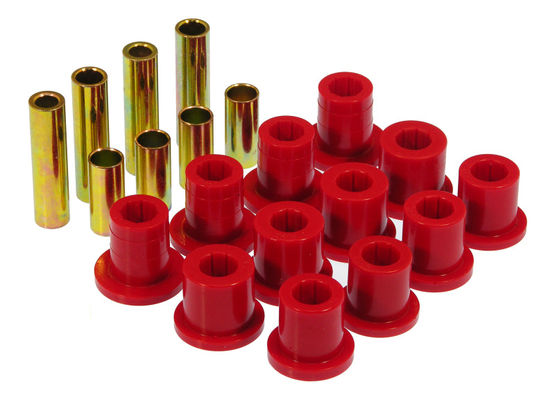 Prothane 97-03 Dodge Dakota 4wd Bujes de brazo de control - Rojo