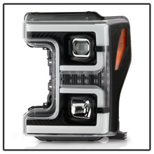 Load image into Gallery viewer, Spyder Ford F-250/F-350/F450 Super Duty 17-18 Projector Headlights Black PRO-YD-FS17-SBSEQ-BK