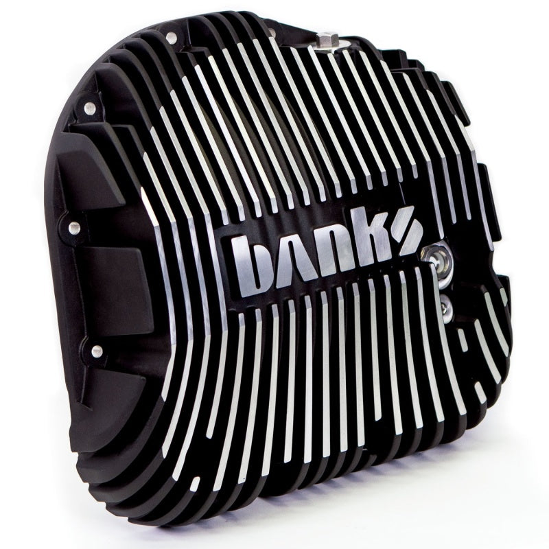 Banks 85-19 Ford F250/F350 Kit de cubierta de diferencial fresado negro de 10,25 pulgadas y 12 pernos