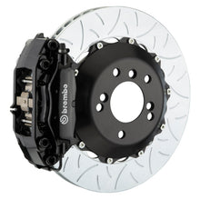 Cargar imagen en el visor de la galería, Brembo 00-06 X5 (E53) Trasero GT BBK 4 pistones fundidos 2 piezas 345x28 2 piezas rotor ranurado tipo 3-negro