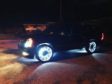 Cargar imagen en el visor de la galería, Oracle LED Illuminated Wheel Rings - Double LED - White SEE WARRANTY