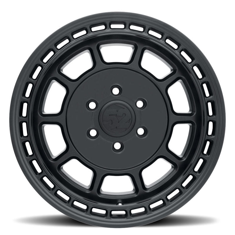 quince52 Traverse HD 17x8.5 5x127 0mm ET 71.5mm Rueda negra de asfalto con orificio central