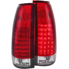 Cargar imagen en el visor de la galería, ANZO 1999-2000 Cadillac Escalade luces traseras LED rojo transparente G2