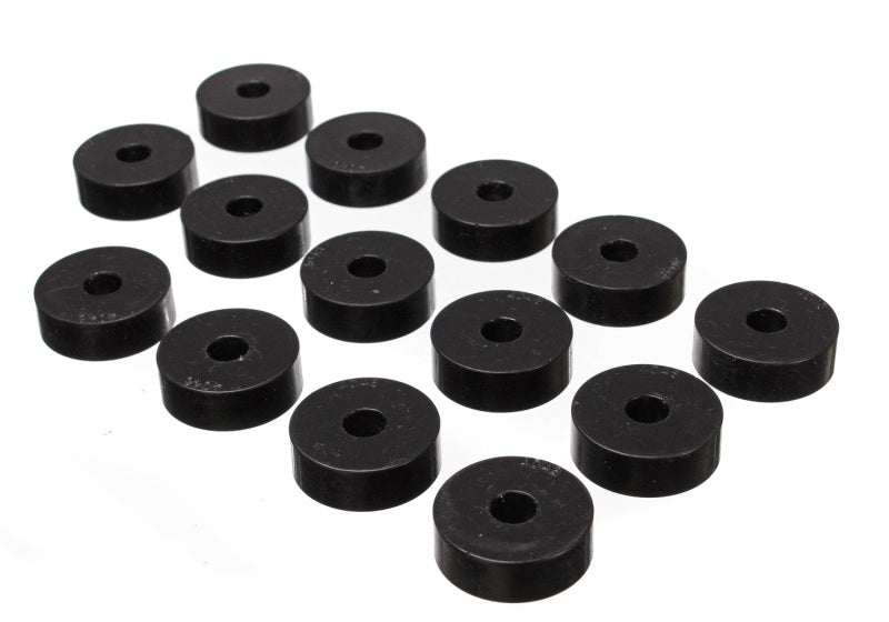 Energy Suspensión 55-73 Jeep CJ5/CJ7/CJ8 Scrambler Juego de montaje de cuerpo negro (cabina)