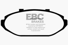 Load image into Gallery viewer, EBC 98-02 Ford Crown Victoria 4.6 (Phenolic PisTons) Ultimax2 Front Brake Pads