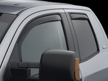 Cargar imagen en el visor de la galería, WeatherTech 07+ Toyota Tundra Double Cab Front and Rear Side Window Deflectors - Dark Smoke