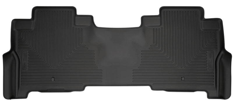 Husky Liners 18-22 Ford Expedition WeatherBeater Revestimientos de piso negros para segunda fila