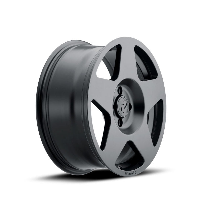 quince52 Tarmac 17x7.5 4x108 42mm ET 63.4mm Rueda negra de asfalto con orificio central