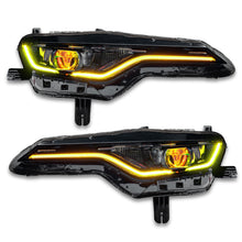 Cargar imagen en el visor de la galería, Oracle 19-21 Chevy Camaro SS/RS RGBW+A Headlight DRL Upgrade Kit - ColorSHIFT SEE WARRANTY