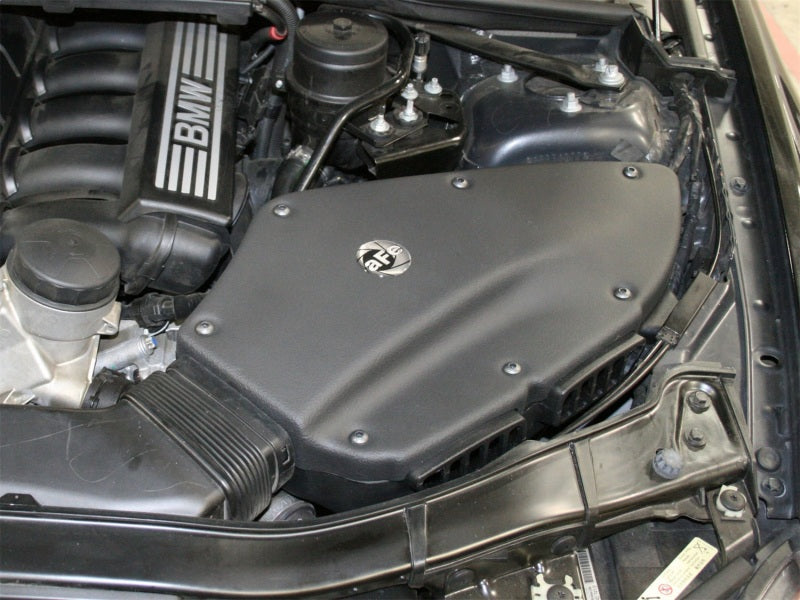 Sistema de admisión aFe MagnumForce Stage 2 Si Pro 5 R Negro 06-12 BMW Serie 3 E9x L6 3.0L sin turbo