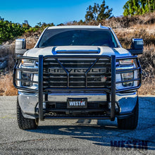 Cargar imagen en el visor de la galería, Westin 2020 Chevrolet Silverado 2500/3500 HDX Grille Guard - Black