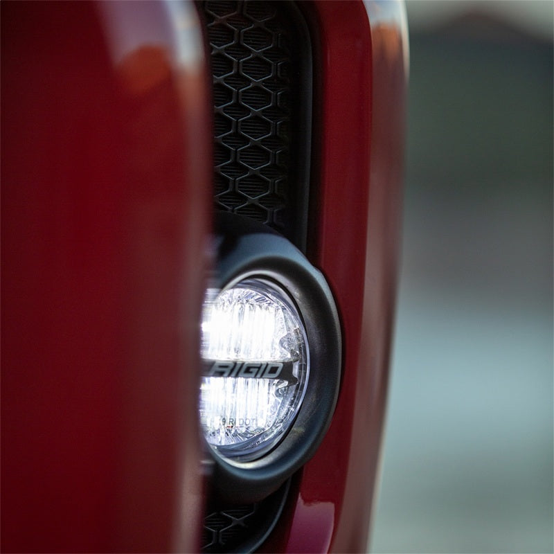 Luces antiniebla LED SAE J583 rígidas de 14+ para Toyota 4Runner/Tundra y 16+ Tacoma 360-Series de 4 pulgadas, color blanco (par)