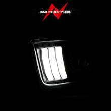 Cargar imagen en el visor de la galería, ANZO 05-09 Ford Mustang (w/Factory Halogen HL Only) Projector Headlights w/Light Bar Black Housing